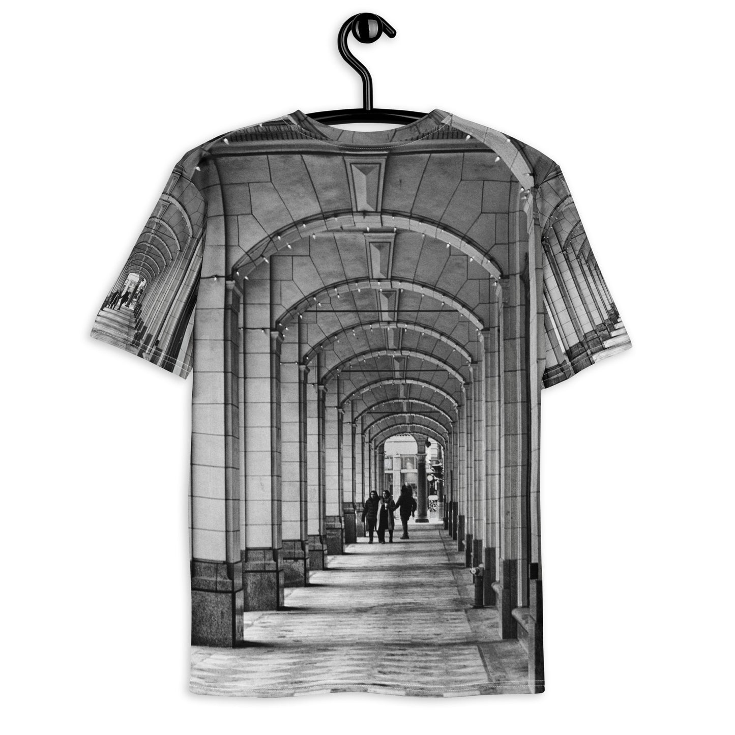 Men's All-over T-Shirt Hudson's Bay Sidewalk Black and White