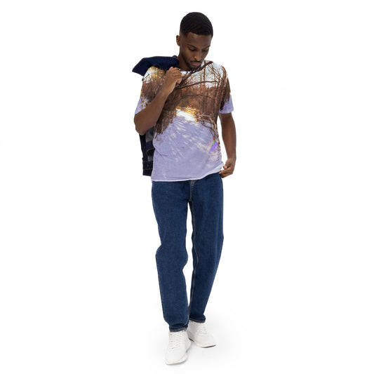 Men's All-Over T-Shirt - Riverdale Park Forest Pathway