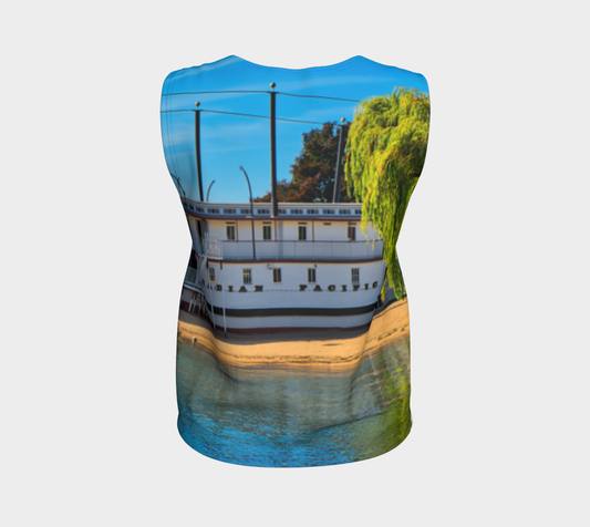 Women's All-Over Loose Regular Tank Top - SS Sicamous