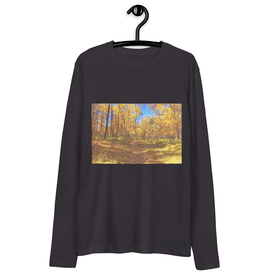 Men's Long Sleeve Fitted Crew - Carburn Park Fall
