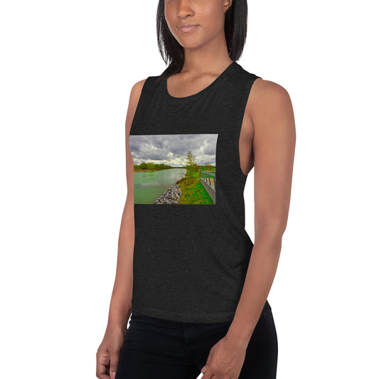 Ladies’ Muscle Tank - Calgary Bow River East Village