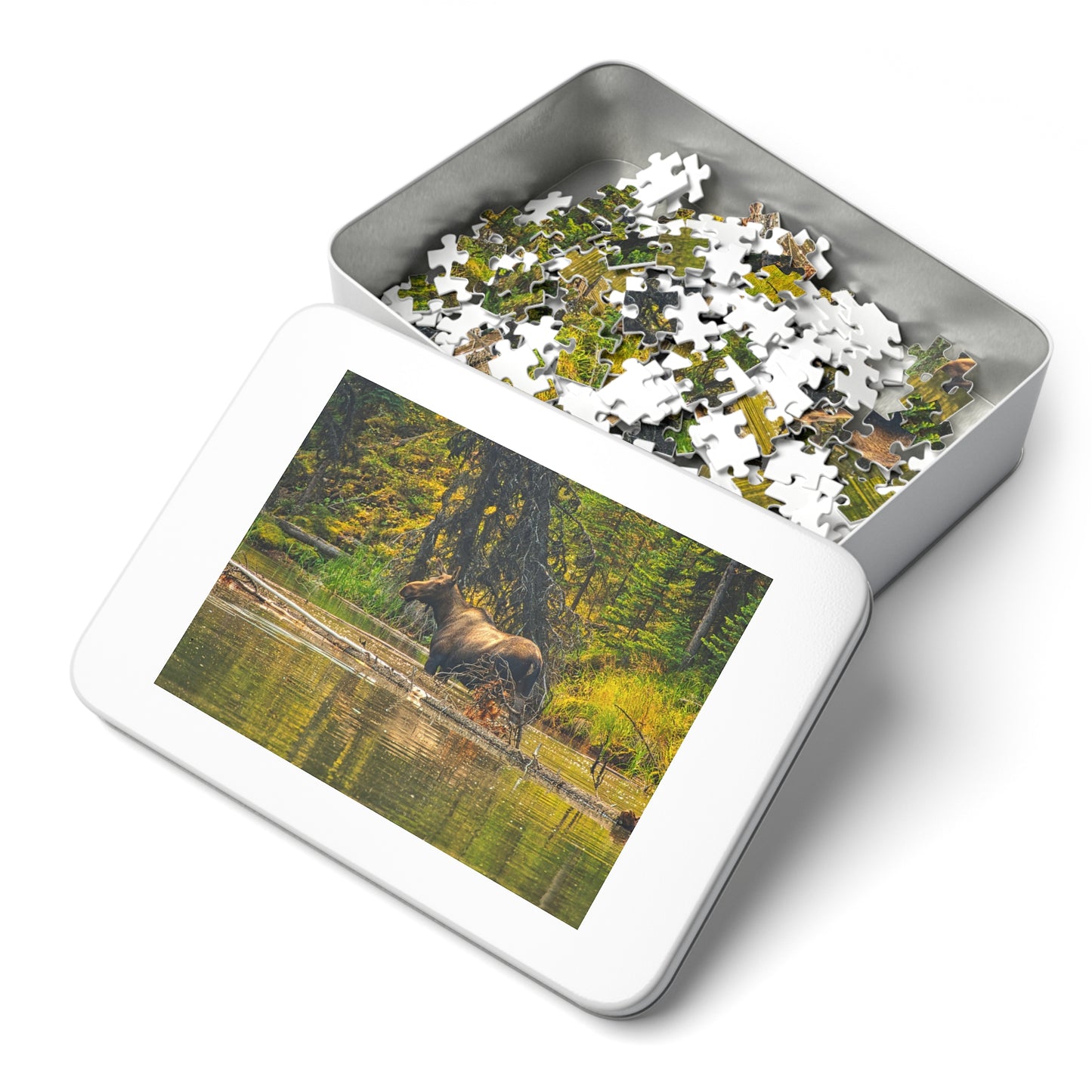 Jigsaw Puzzle (30, 110, 252, 500,1000-Piece) - Moose Lake Moose