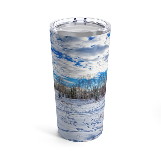 Tumbler 20oz - Glennfield Fish Creek Park Winter HDR