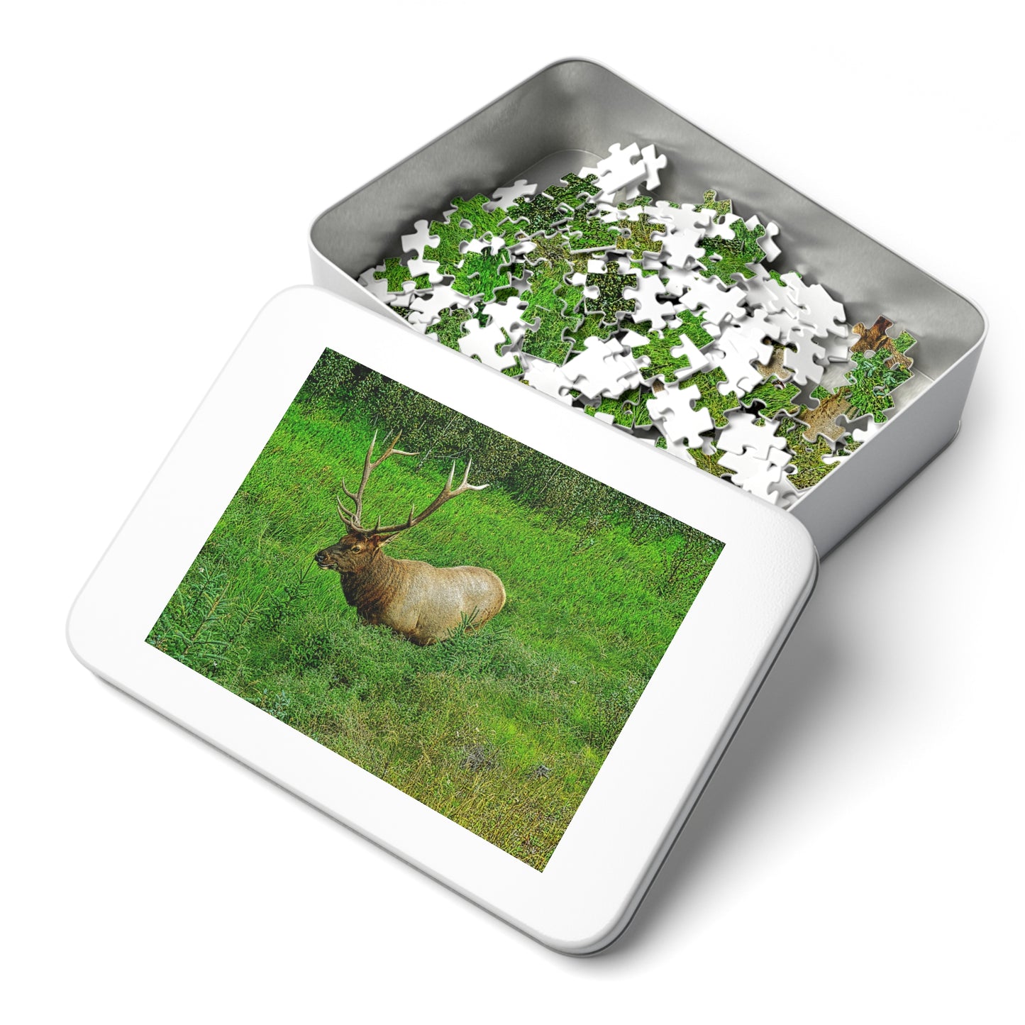 Jigsaw Puzzle (30, 110, 252, 500,1000-Piece) - Jasper National Park Elk