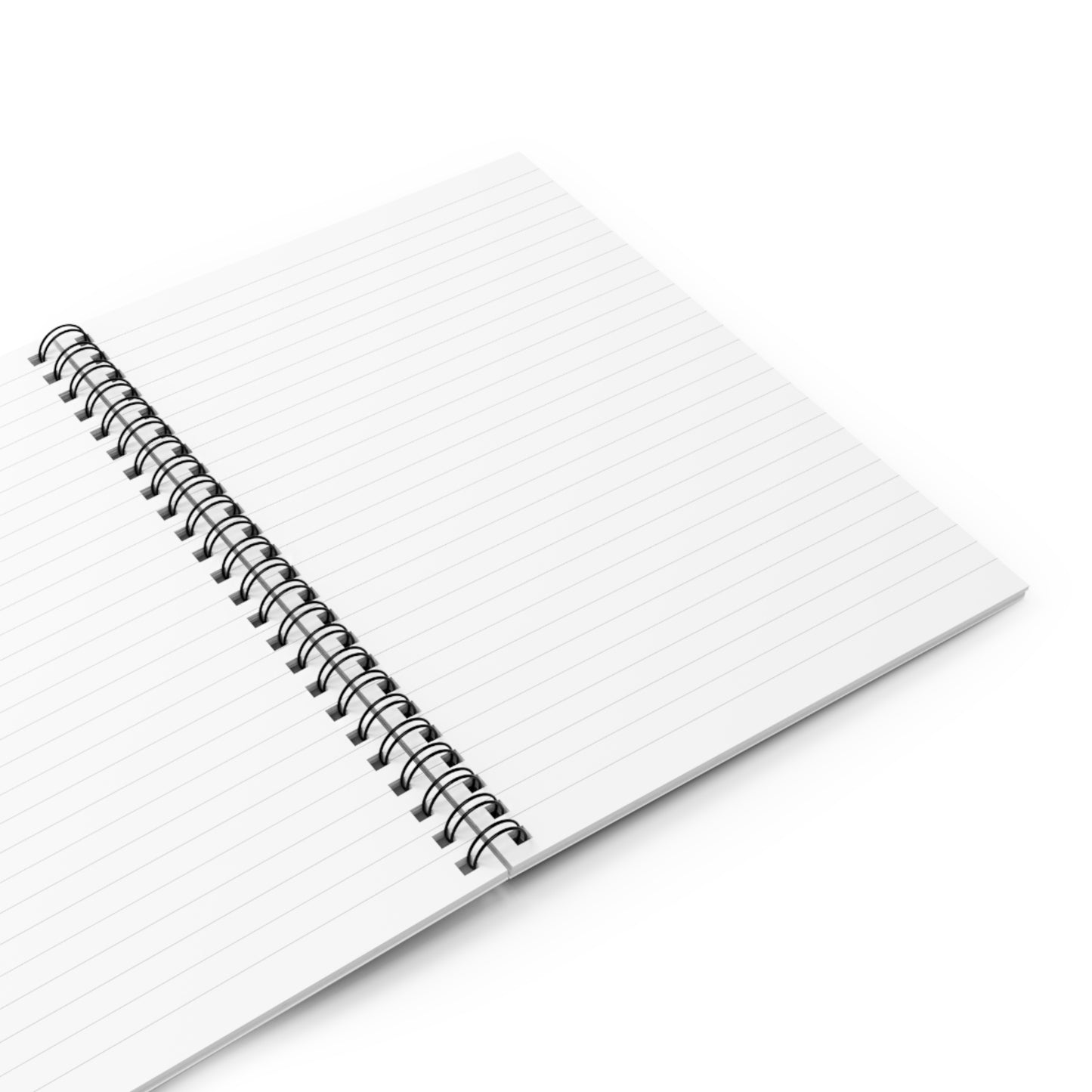 Ruled Line Spiral Notebook - Downtown Calgary Max Bell Centre Winter