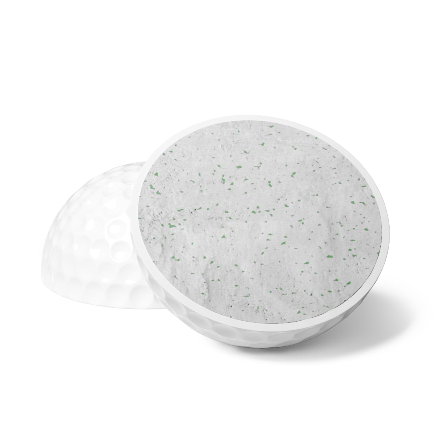Golf Balls, 6pcs - Downtown Calgary Hudson's Bay Sidewalk Black and White