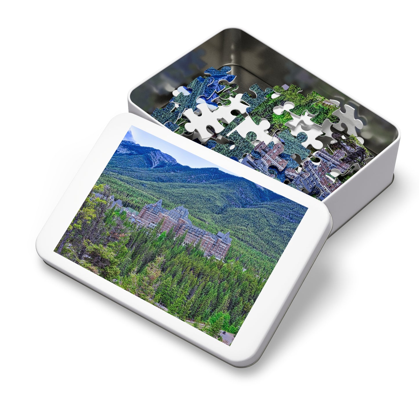 Jigsaw Puzzle (30, 110, 252, 500,1000-Piece) - Banff Springs Hotel Surprise Corner