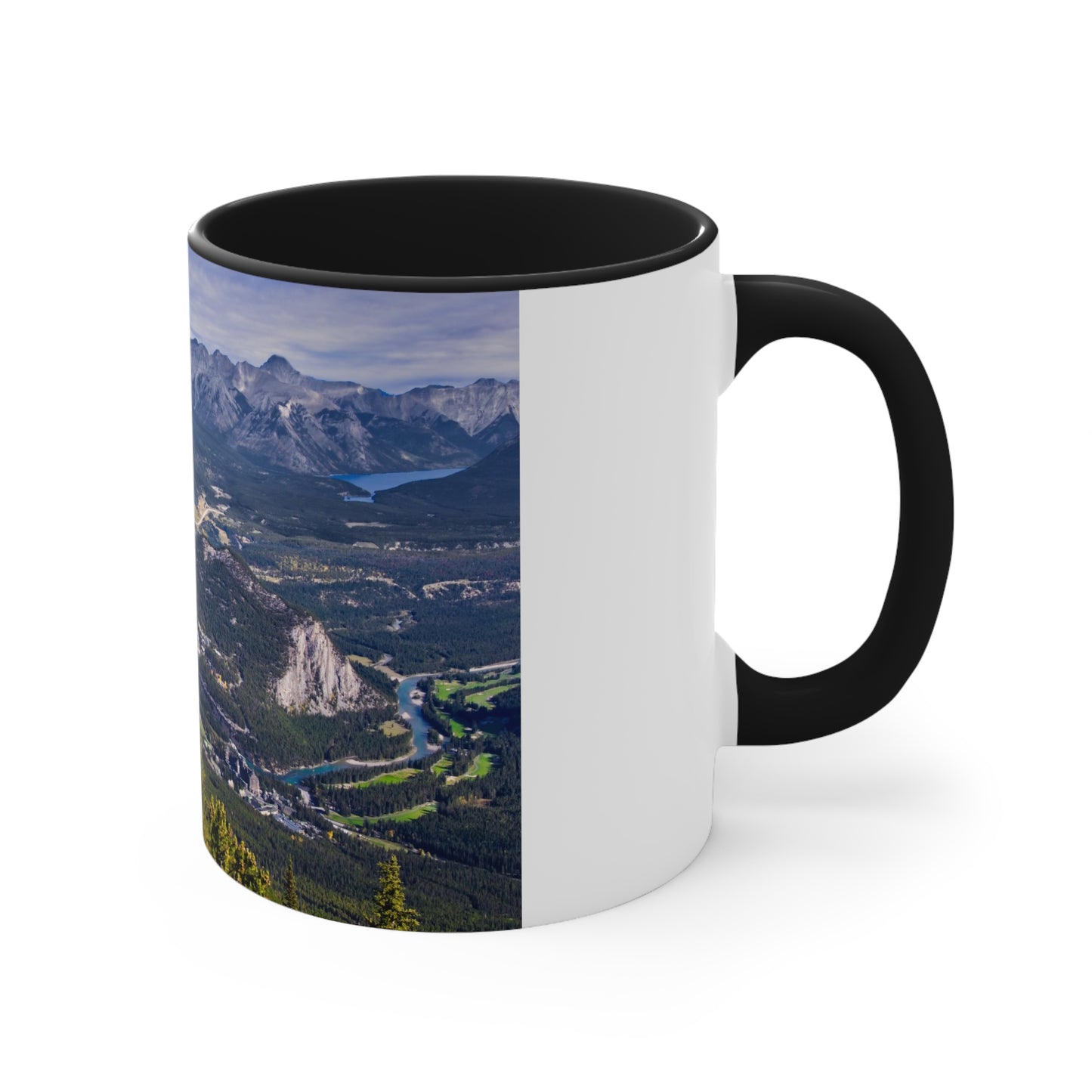 Accent Coffee Mug, 11oz - Bow Valley Sulphur Mountain