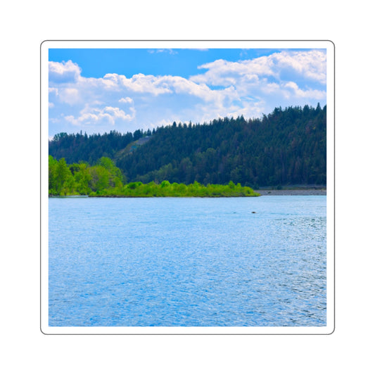Square Stickers - Edworthy Park Bow River