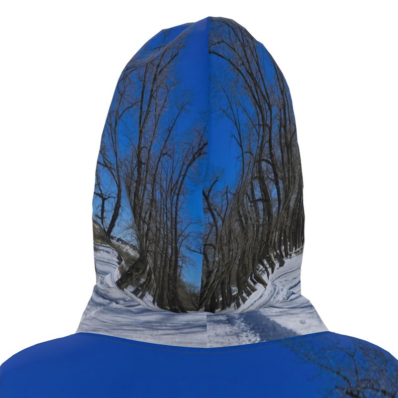 Hoodie Dress - Bowness Park Pathway Winter