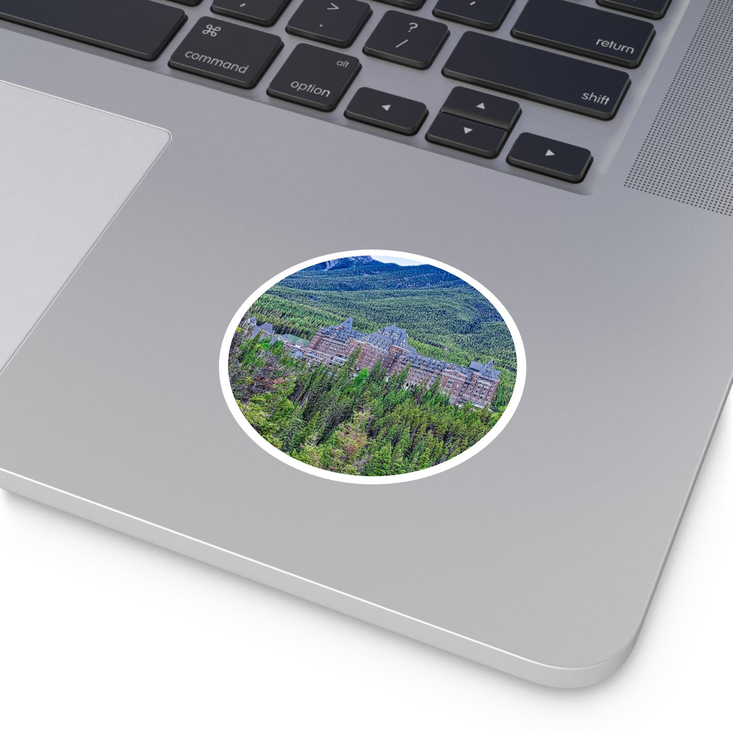 Round Stickers - Banff Springs Hotel Surprise Corner