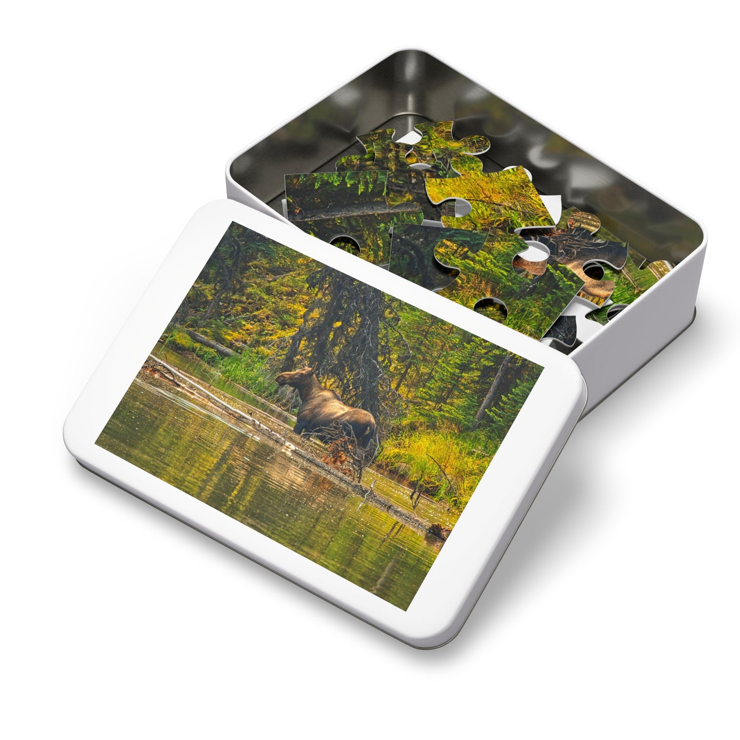 Jigsaw Puzzle (30, 110, 252, 500,1000-Piece) - Moose Lake Moose