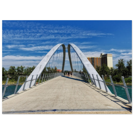 Premium Semi-Glossy Poster Print - George C. King  Bridge