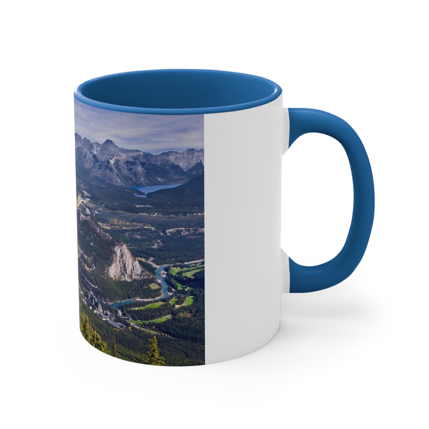 Accent Coffee Mug, 11oz - Bow Valley Sulphur Mountain