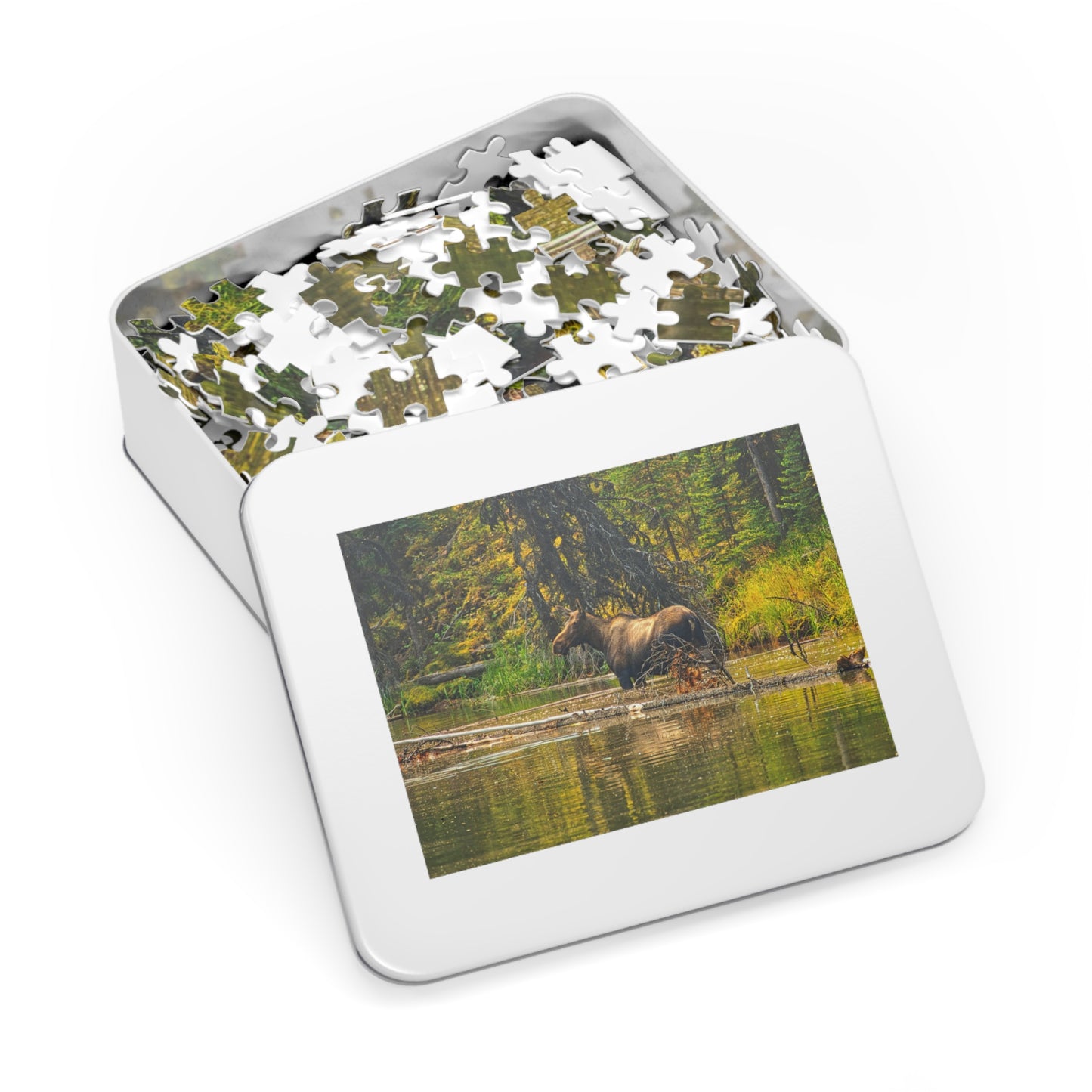 Jigsaw Puzzle (30, 110, 252, 500,1000-Piece) - Moose Lake Moose