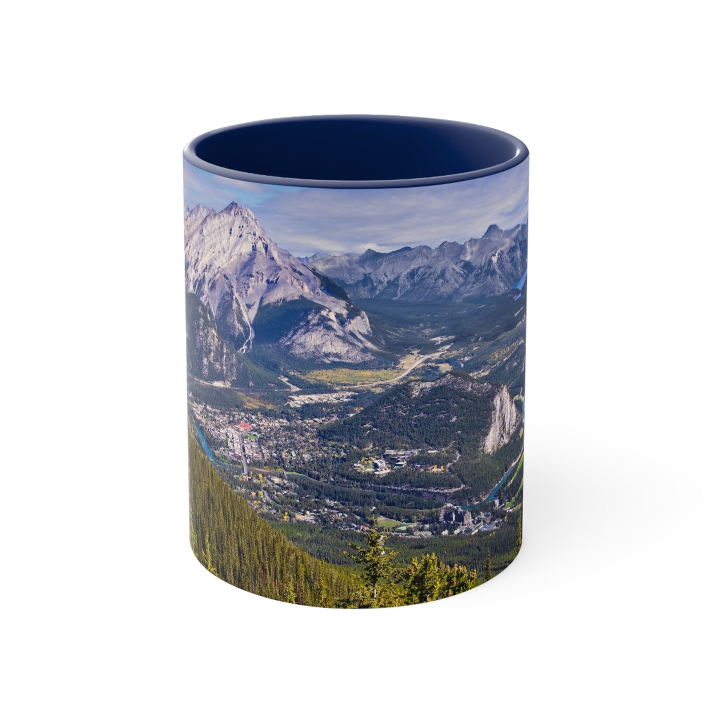 Accent Coffee Mug, 11oz - Bow Valley Sulphur Mountain