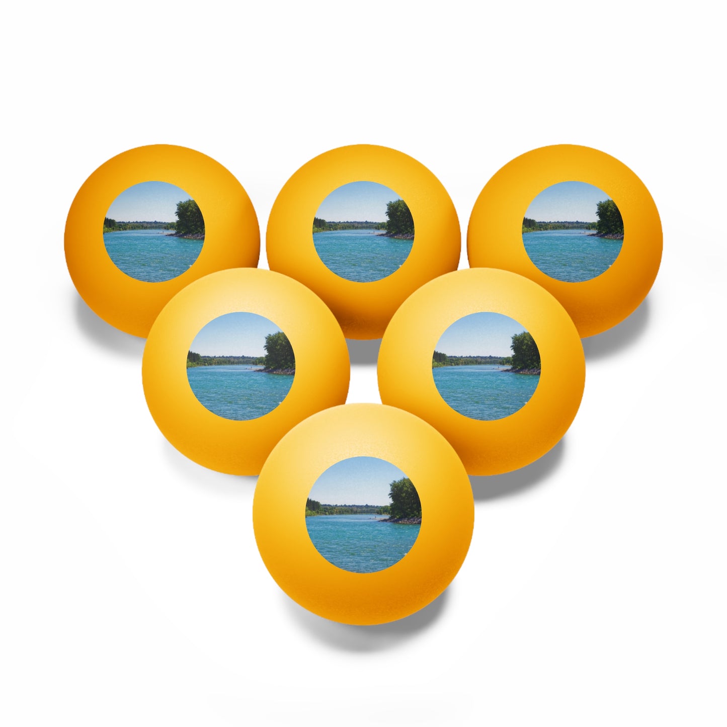 Ping Pong Balls, 6 pcs - Bow River Bowness Park