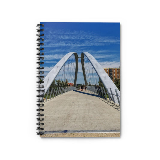 Ruled Line Sprial Notebook - George C. King Bridge