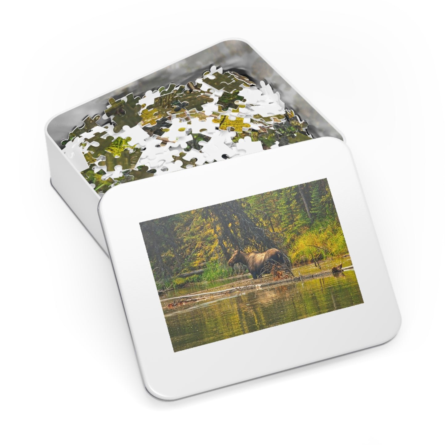 Jigsaw Puzzle (30, 110, 252, 500,1000-Piece) - Moose Lake Moose