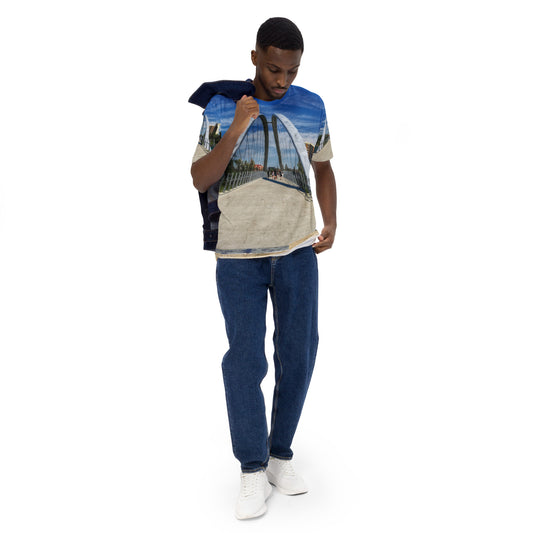 Men's All-Over T-Shirt - George C. King Bridge