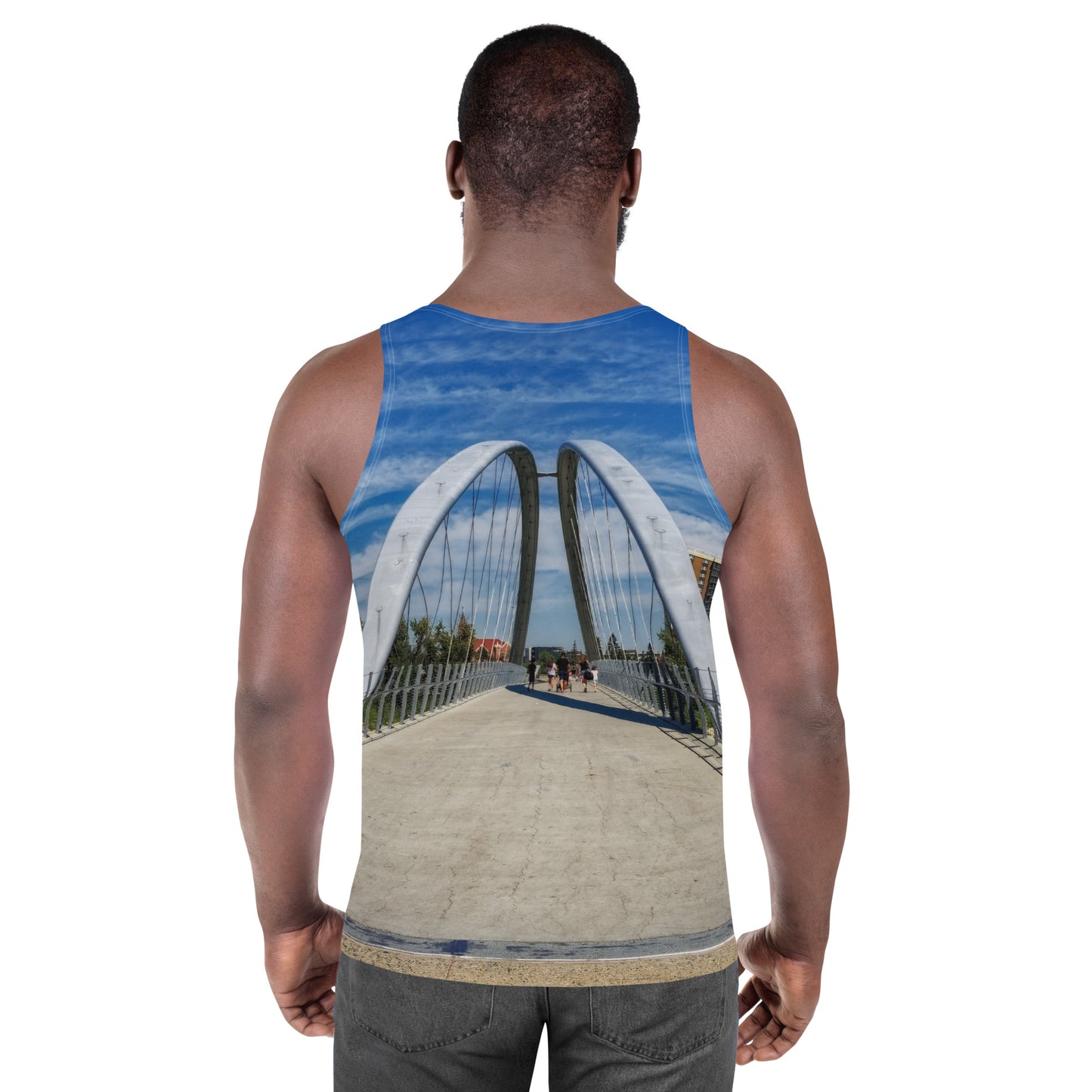 Men's All-Over Tank Top - George C. King Bridge