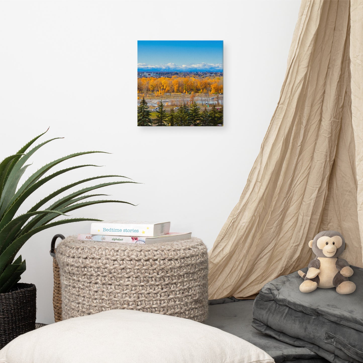 Canvas Prints - Fall Colours Max Bell Centre