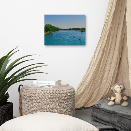 Canvas Print - Bow River George C. King Bridge