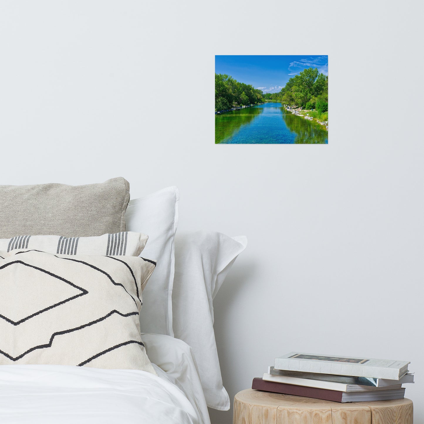 Matte Poster Print - Bow River South Prince's Island Park HDR