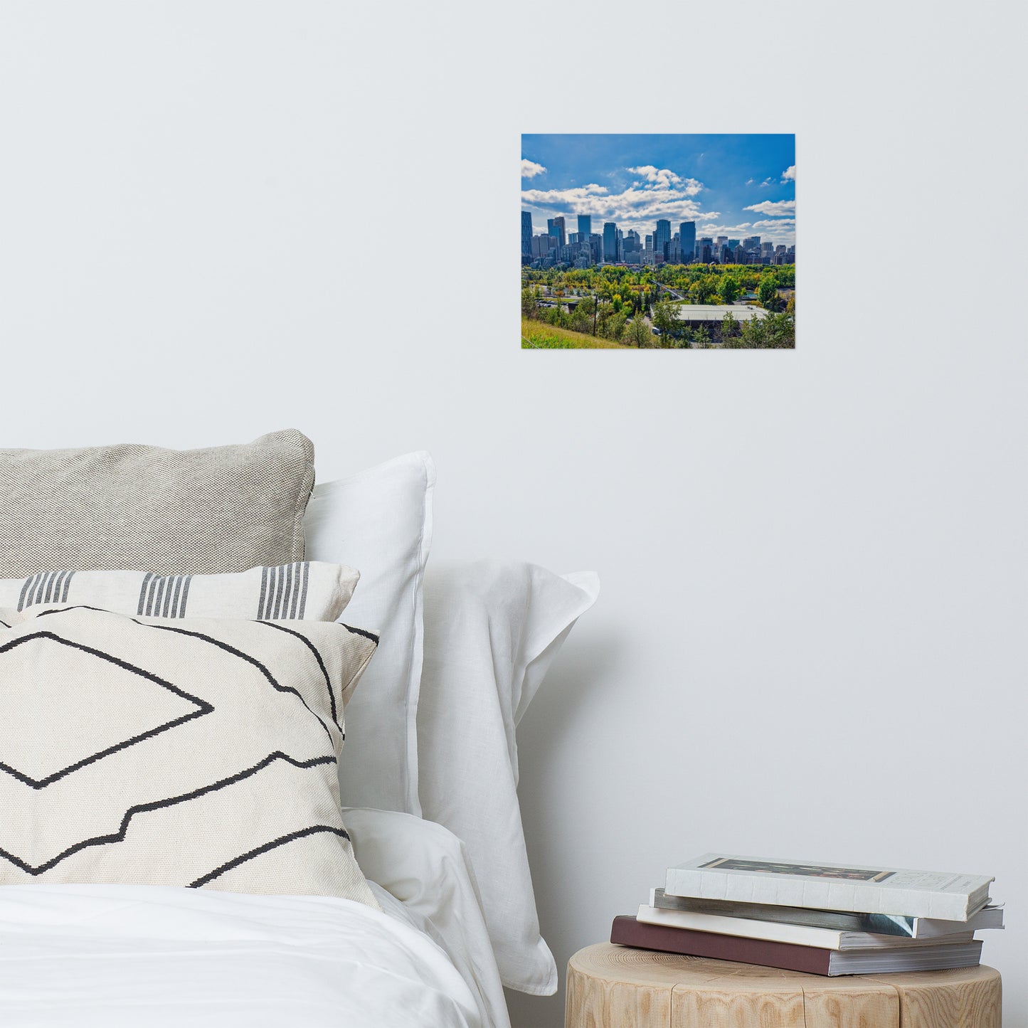 Matte Poster Print - Downtown Calgary McHugh Bluff Fall
