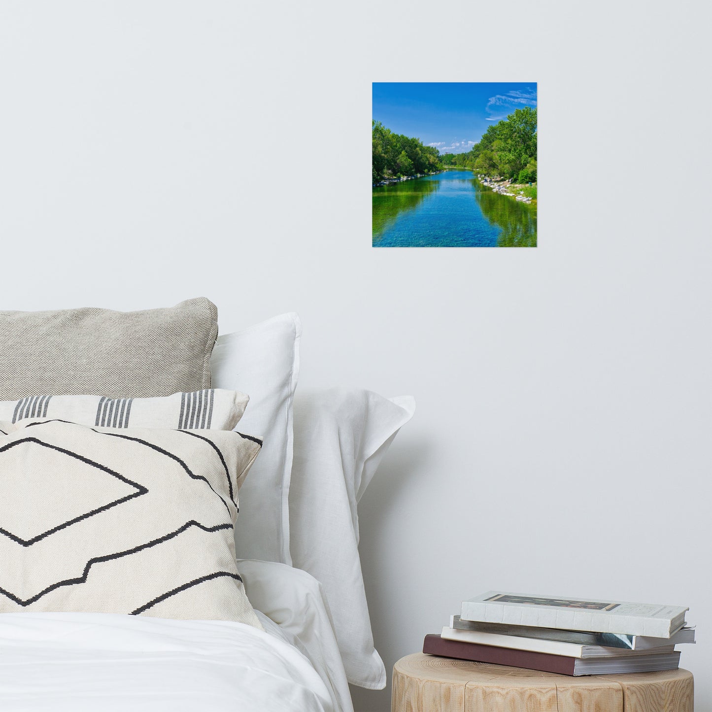 Matte Poster Print - Bow River South Prince's Island Park HDR