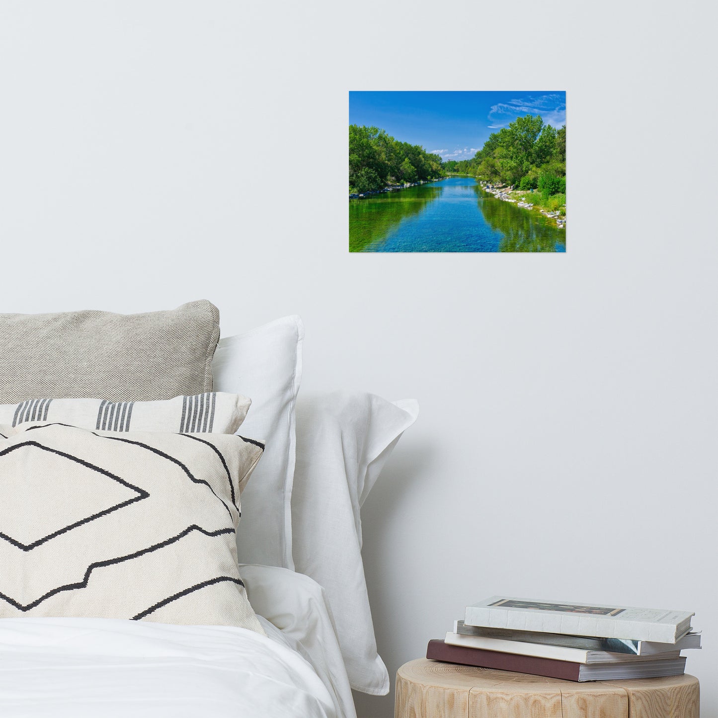 Matte Poster Print - Bow River South Prince's Island Park HDR