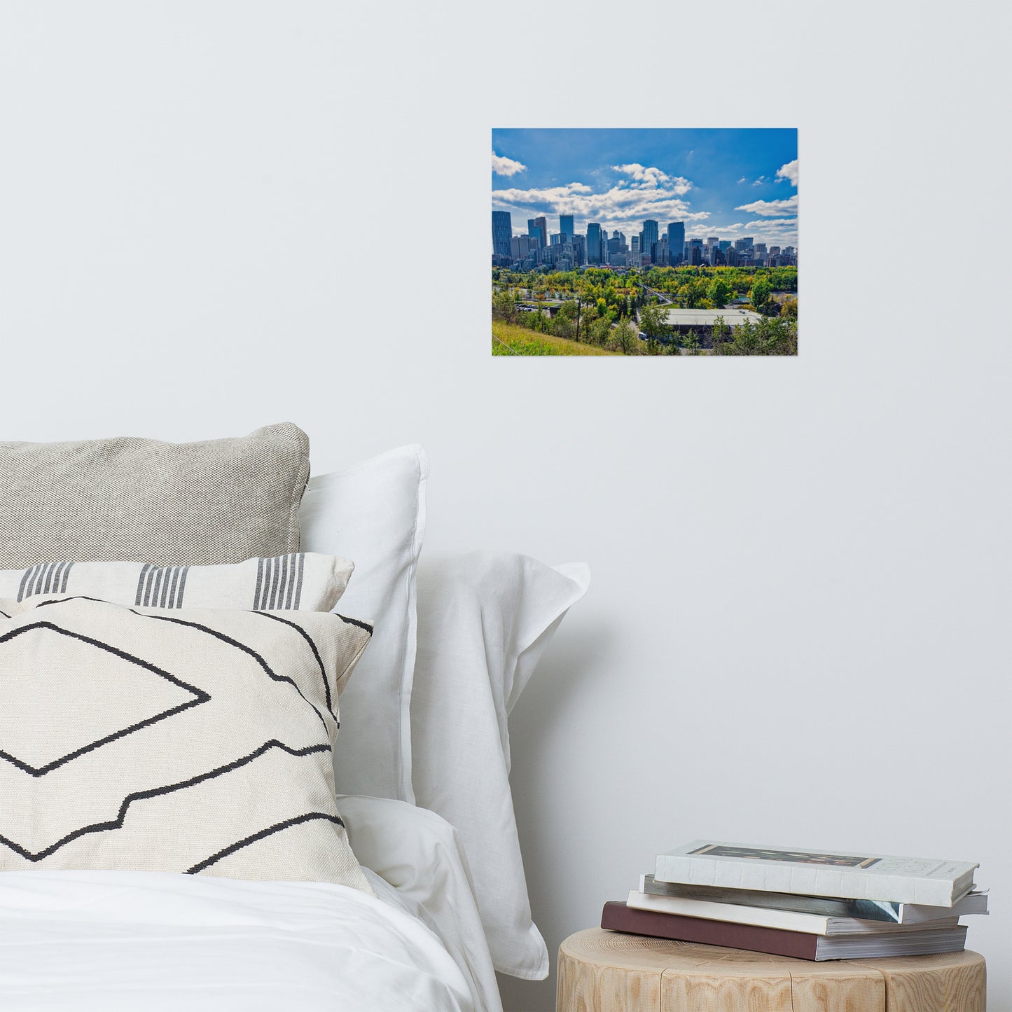 Matte Poster Print - Downtown Calgary McHugh Bluff Fall