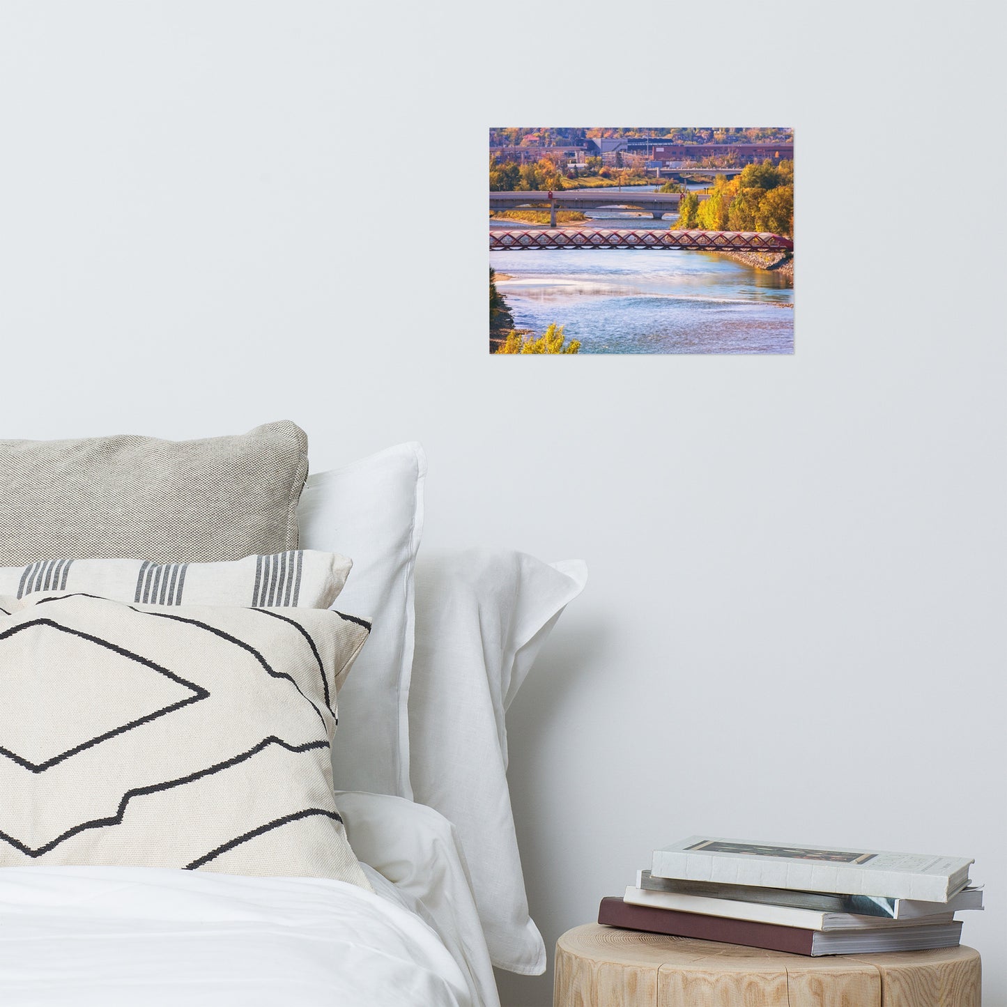 Matte Poster Print - Peace Bridge McHugh Bluff Fall