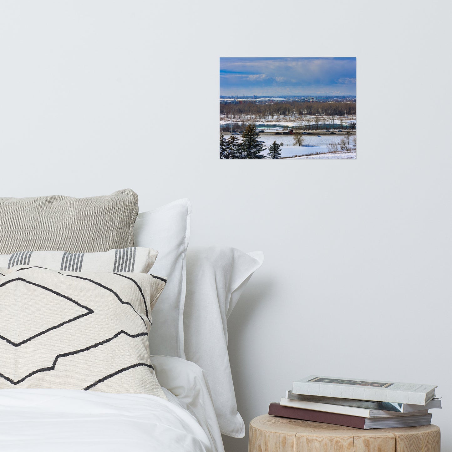 Matte Poster Print - Max Bell Centre South Winter
