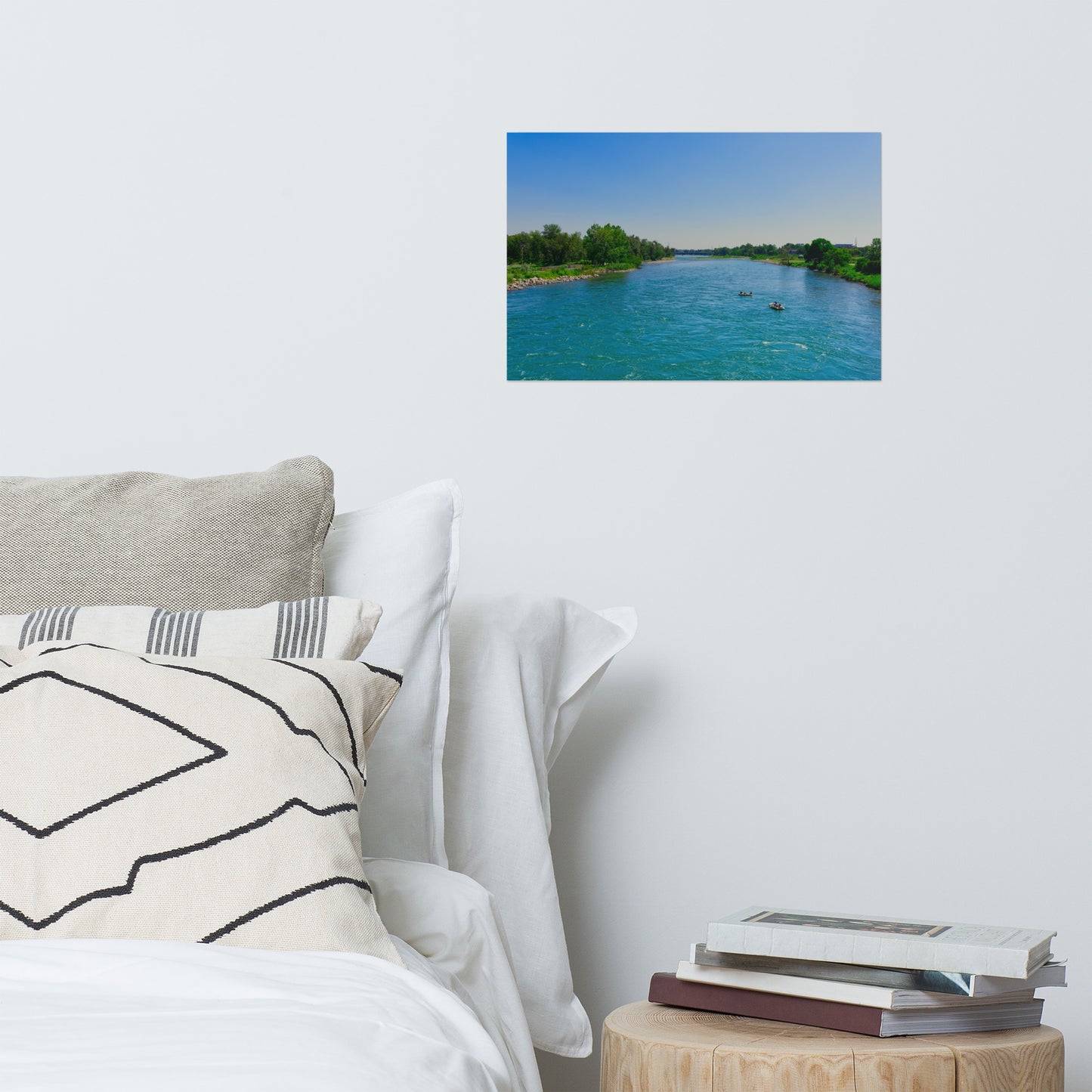 Matte Poster Print - Bow River George C. King Bridge