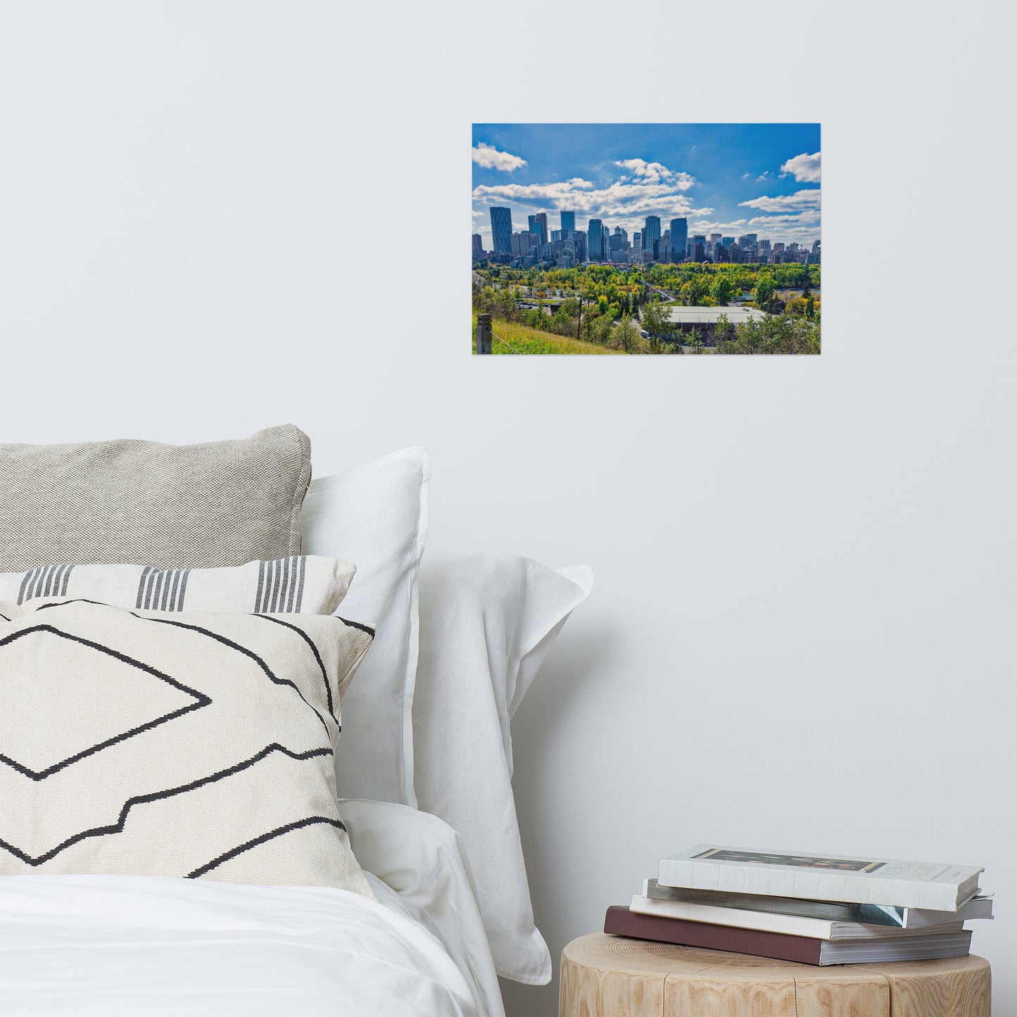 Matte Poster Print - Downtown Calgary McHugh Bluff Fall