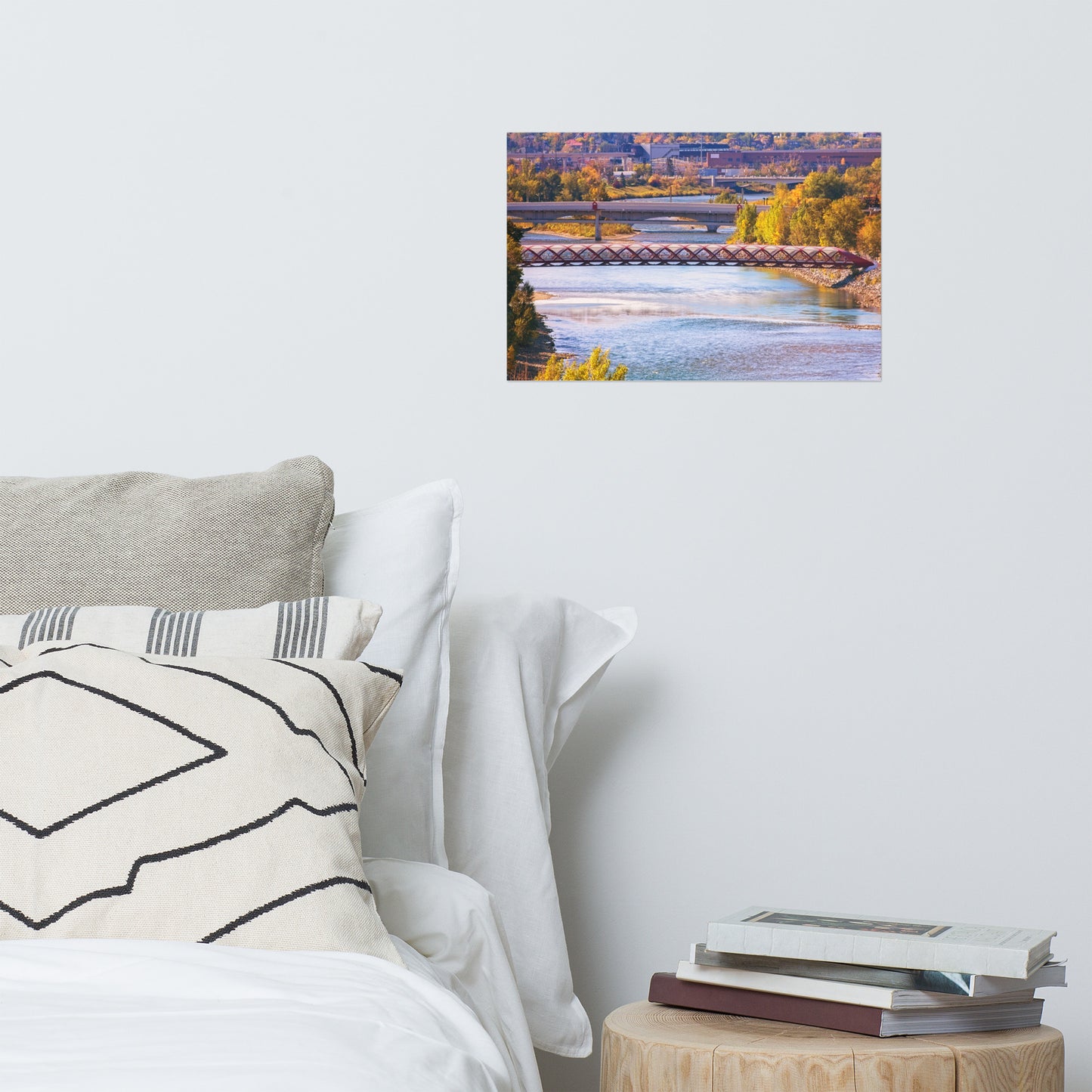 Matte Poster Print - Peace Bridge McHugh Bluff Fall