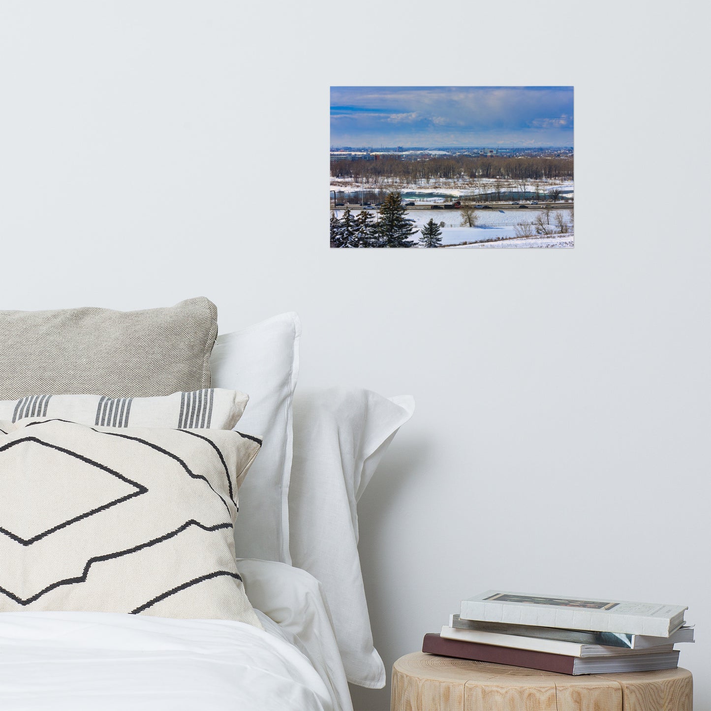 Matte Poster Print - Max Bell Centre South Winter