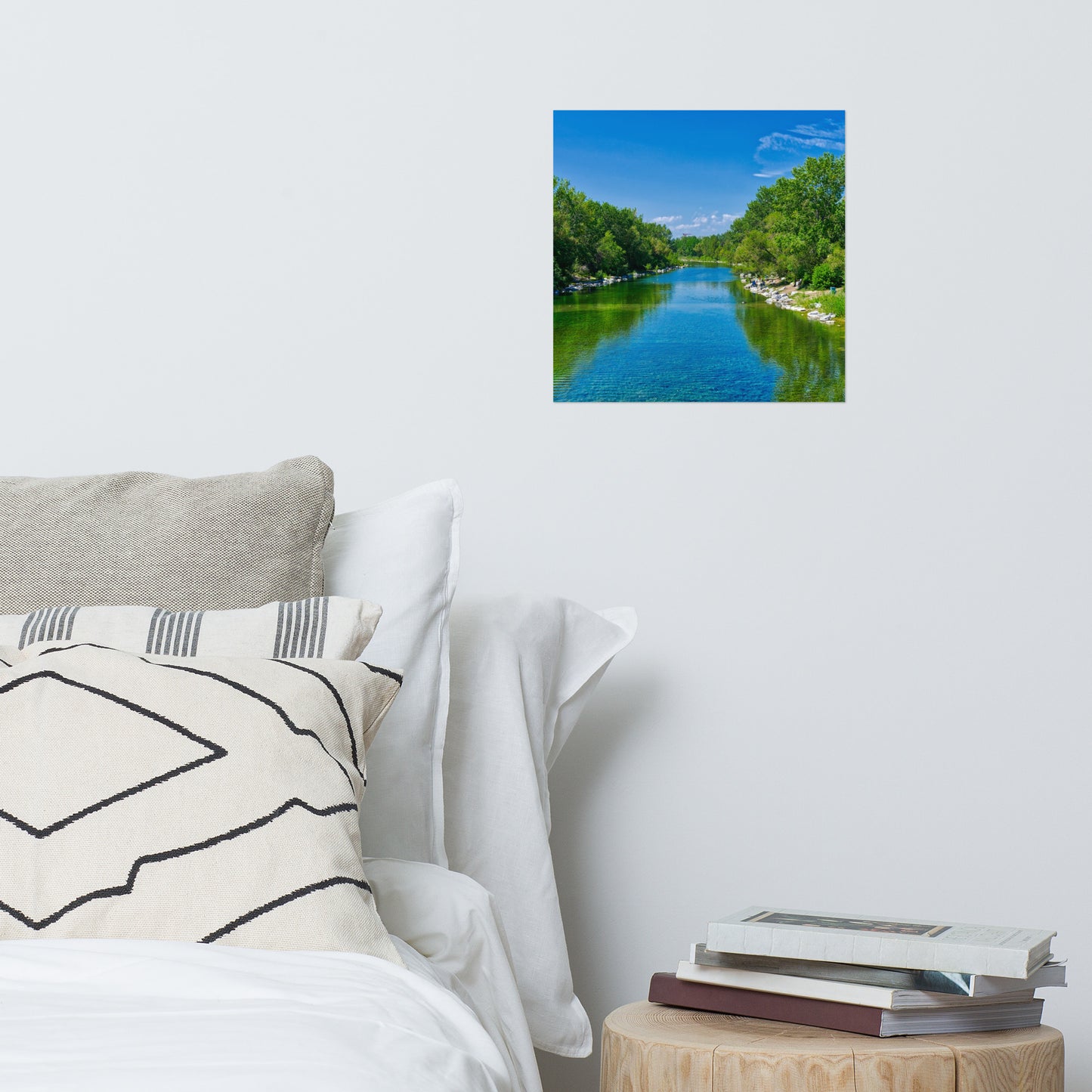 Matte Poster Print - Bow River South Prince's Island Park HDR