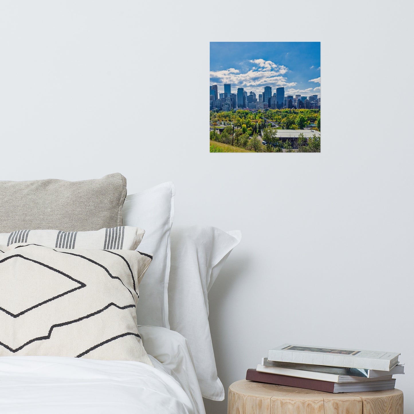 Matte Poster Print - Downtown Calgary McHugh Bluff Fall