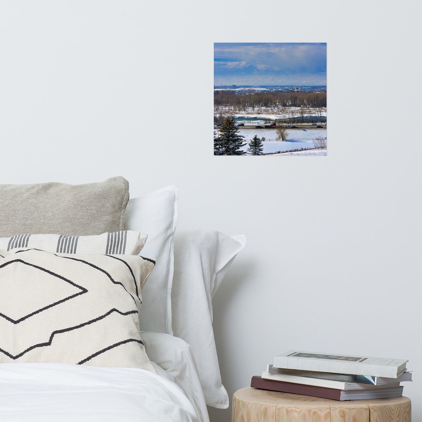 Matte Poster Print - Max Bell Centre South Winter