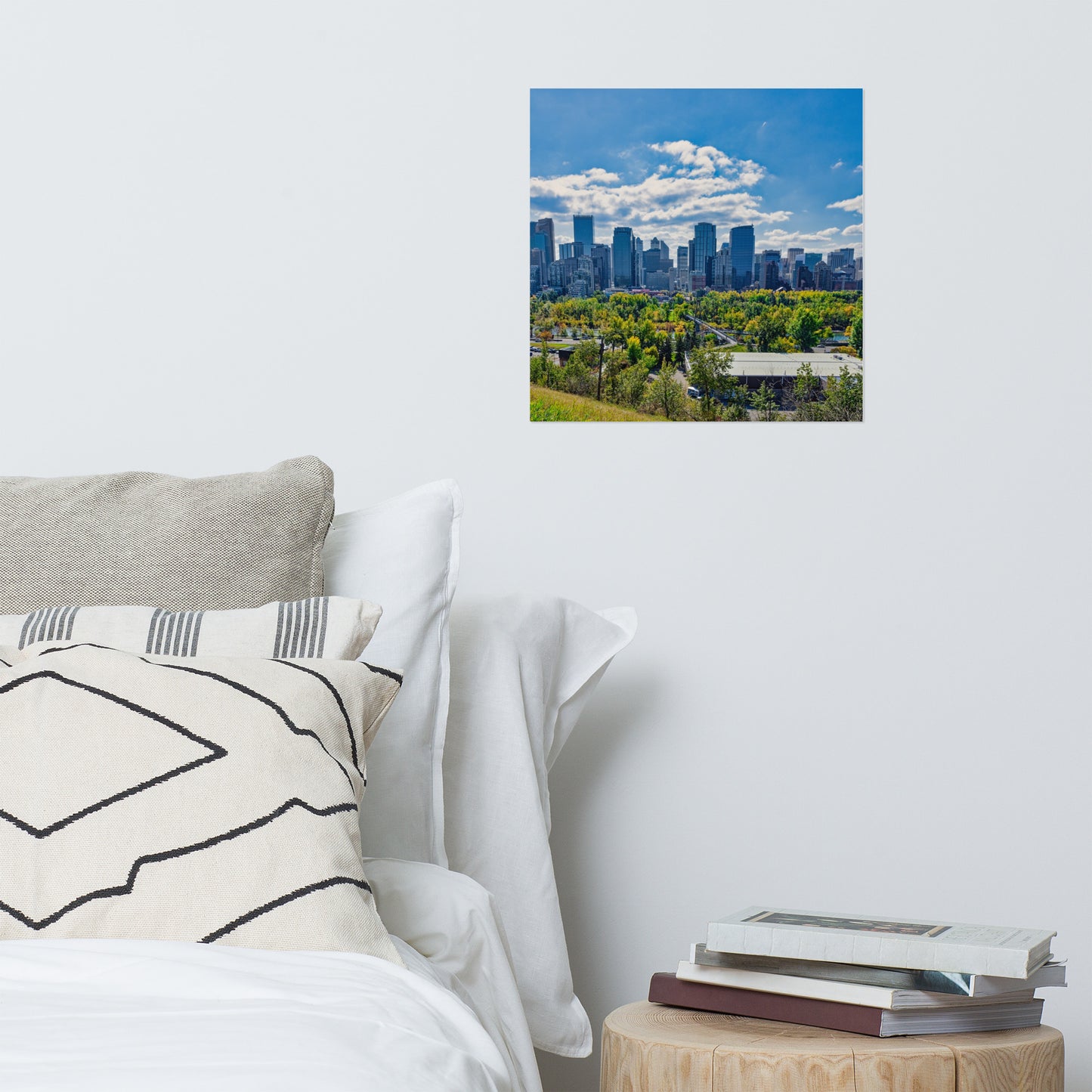 Matte Poster Print - Downtown Calgary McHugh Bluff Fall