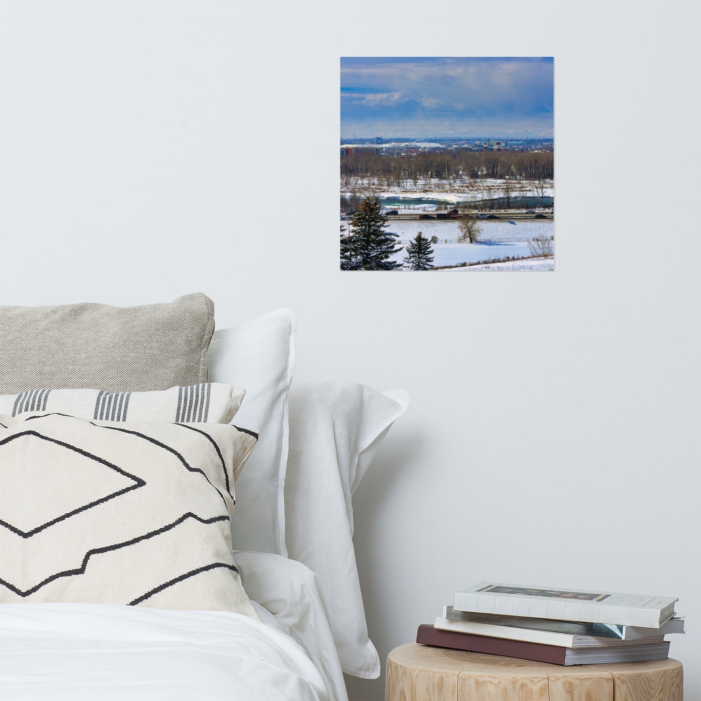 Matte Poster Print - Max Bell Centre South Winter