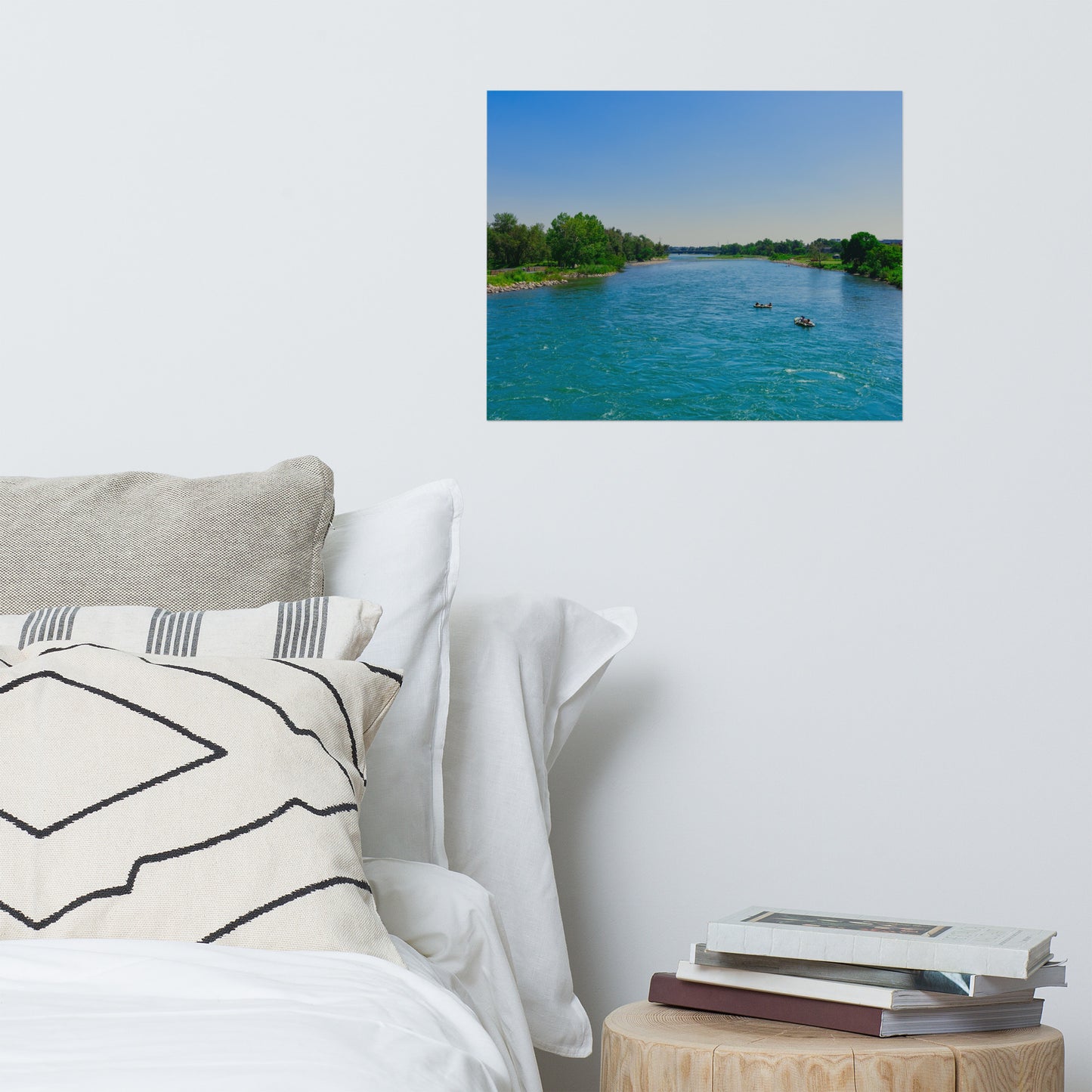 Matte Poster Print - Bow River George C. King Bridge