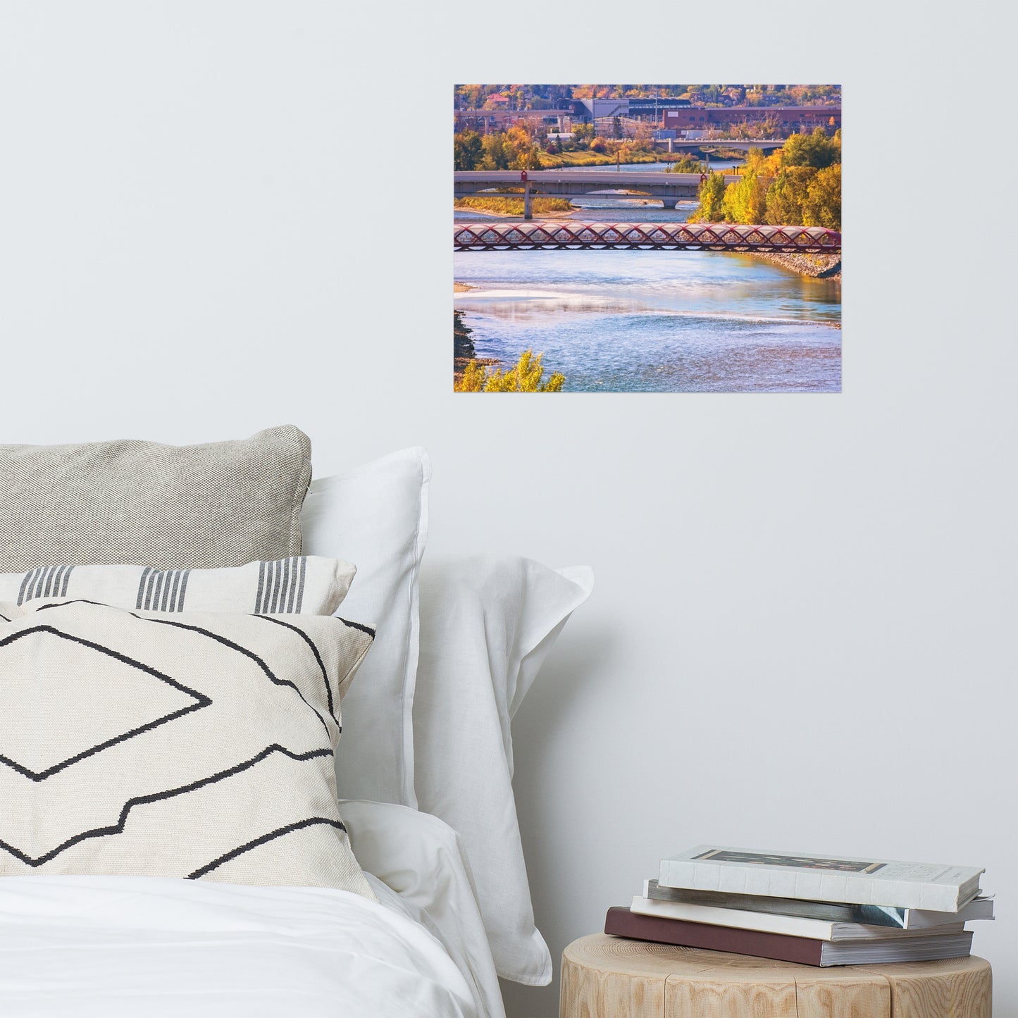 Matte Poster Print - Peace Bridge McHugh Bluff Fall