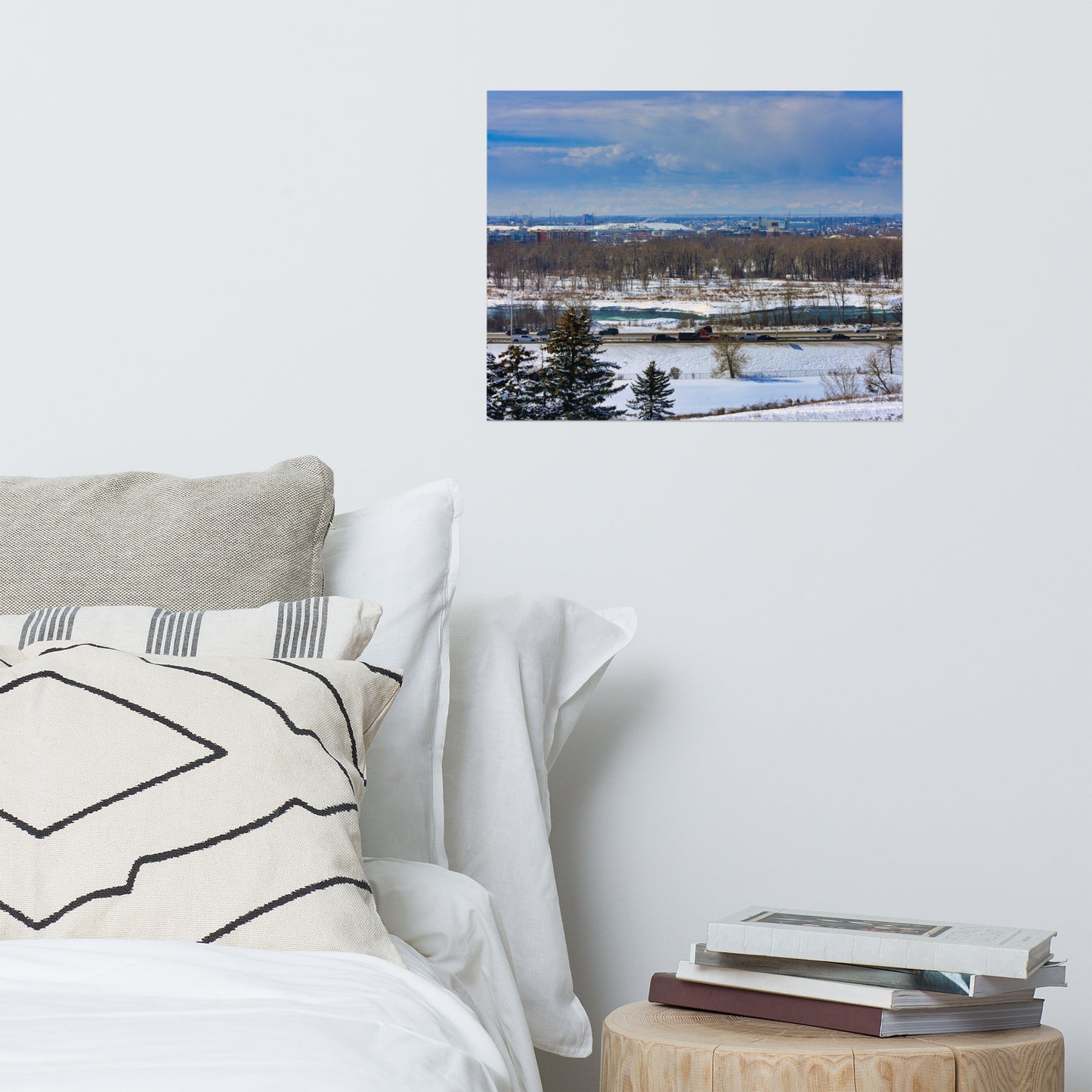 Matte Poster Print - Max Bell Centre South Winter