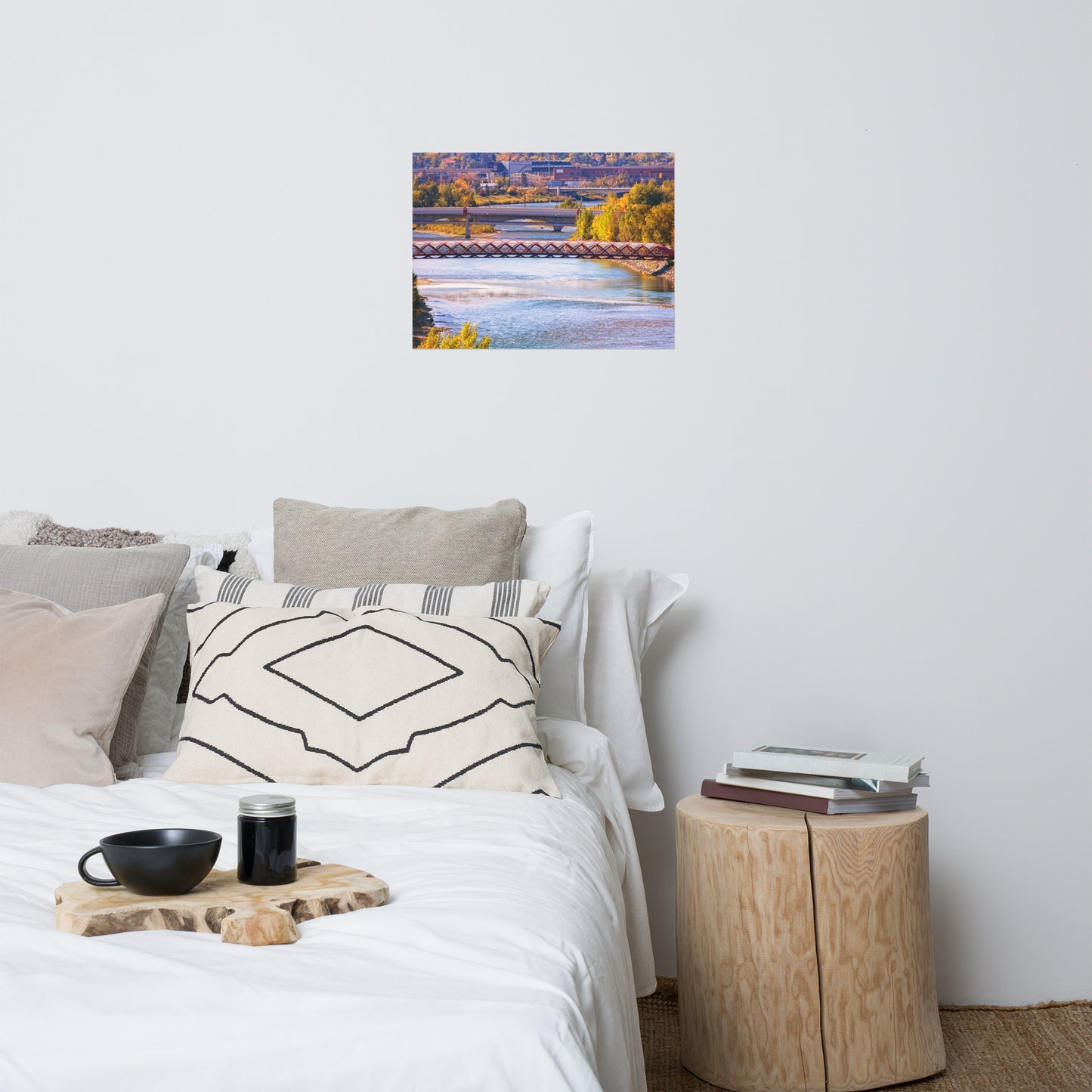 Matte Poster Print - Peace Bridge McHugh Bluff Fall