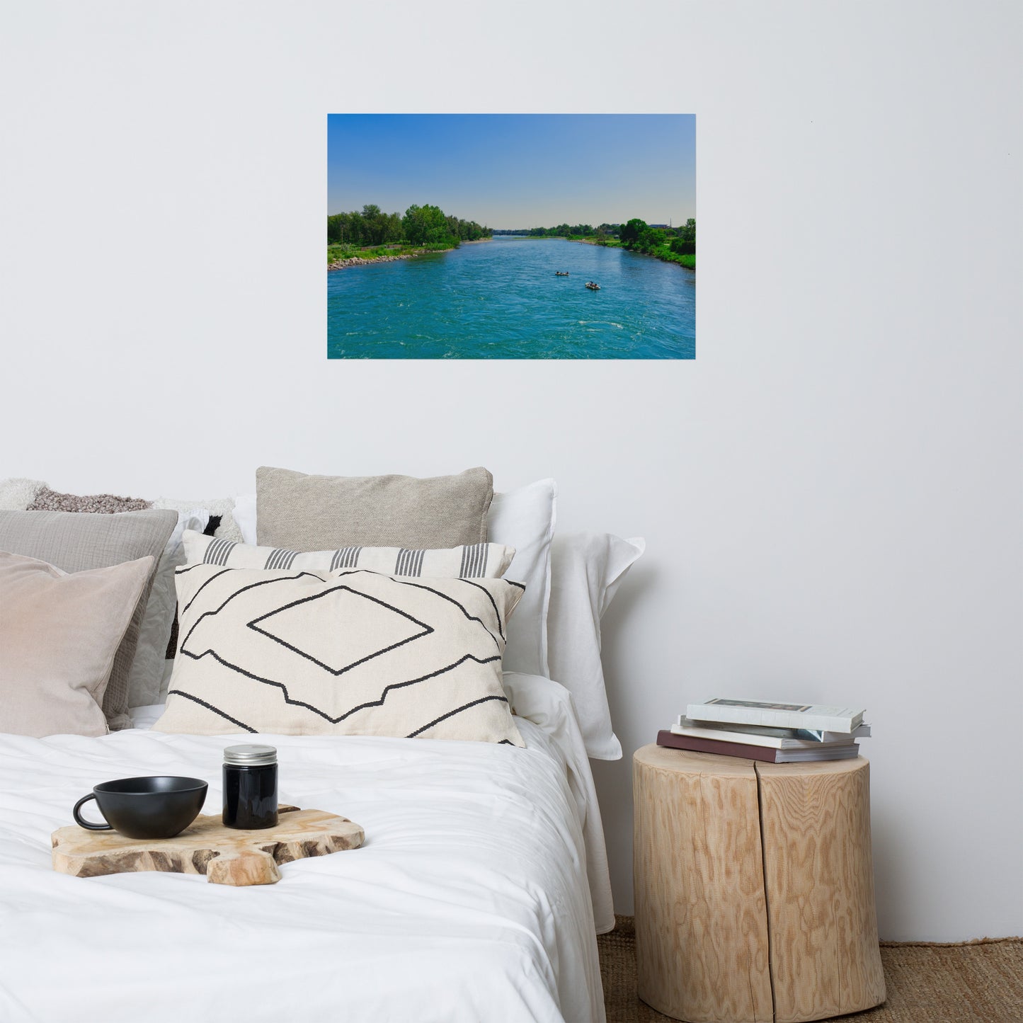 Matte Poster Print - Bow River George C. King Bridge