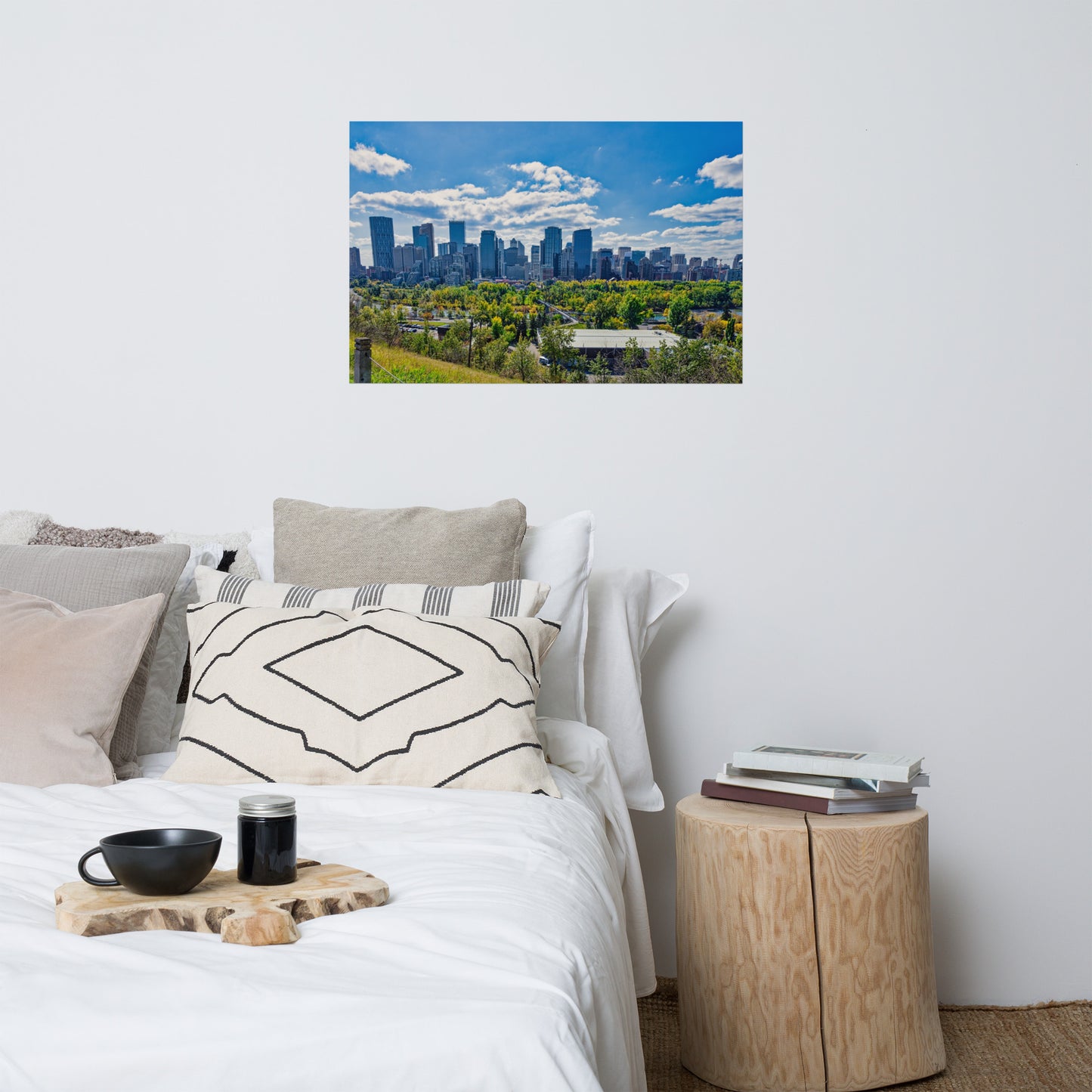 Matte Poster Print - Downtown Calgary McHugh Bluff Fall