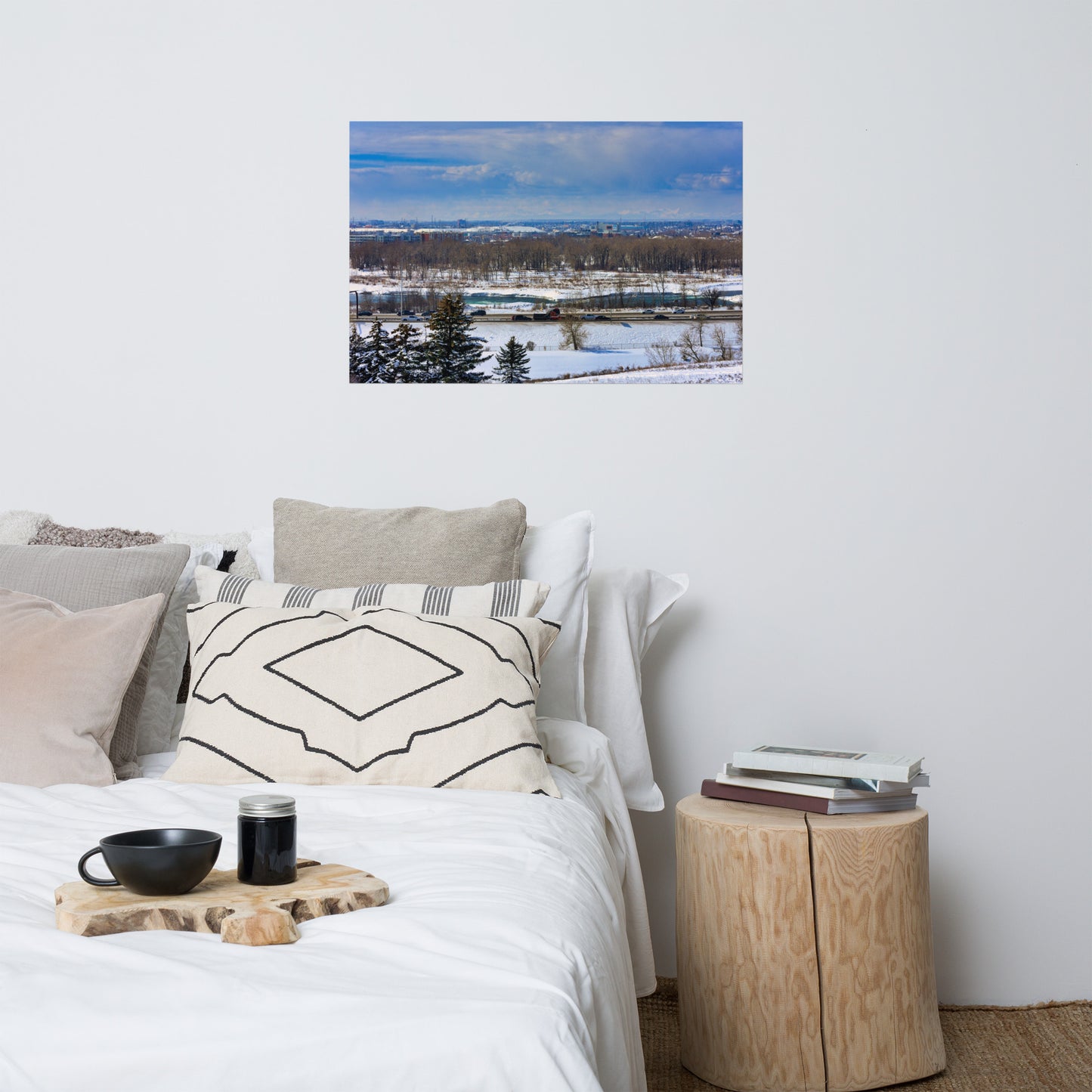 Matte Poster Print - Max Bell Centre South Winter